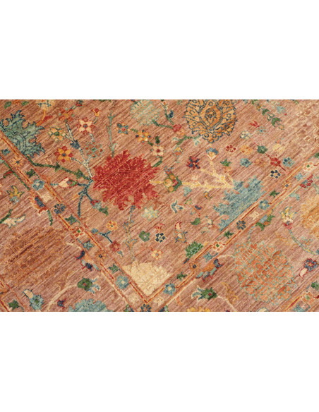 Hand Made Rug Shahi Fine Pakistan 170x235 Rust