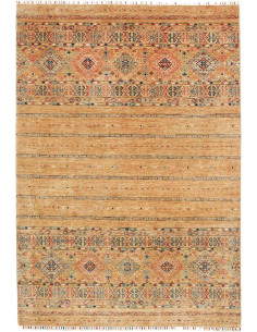 Hand Made Rug Rubin Pakistan 167x240 Brown Beig