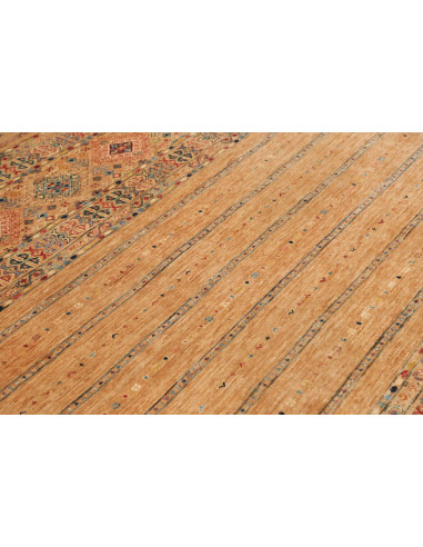 Hand Made Rug Rubin Pakistan 167x240 Brown Beig