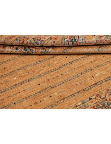 Hand Made Rug Rubin Pakistan 167x240 Brown Beig