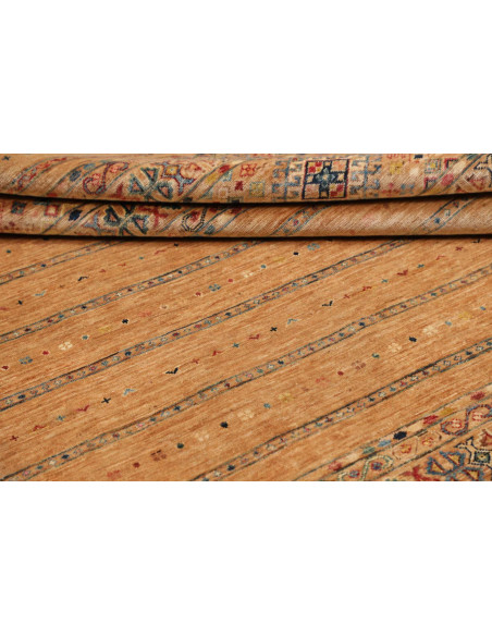 Hand Made Rug Rubin Pakistan 167x240 Brown Beig