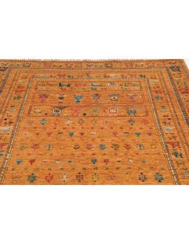 Hand Made Rug Rubin Pakistan 172x237 Ocher Mult