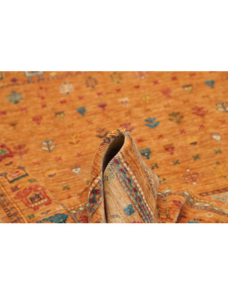 Hand Made Rug Rubin Pakistan 172x237 Ocher Mult