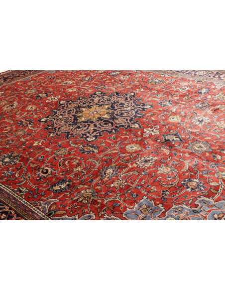 Hand Made Rug Sarough Persia 300x396 Red Blue