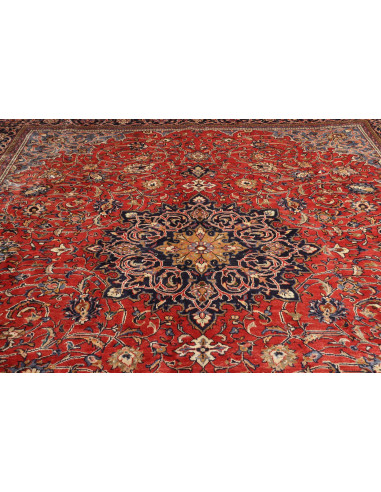 Hand Made Rug Sarough Persia 300x396 Red Blue