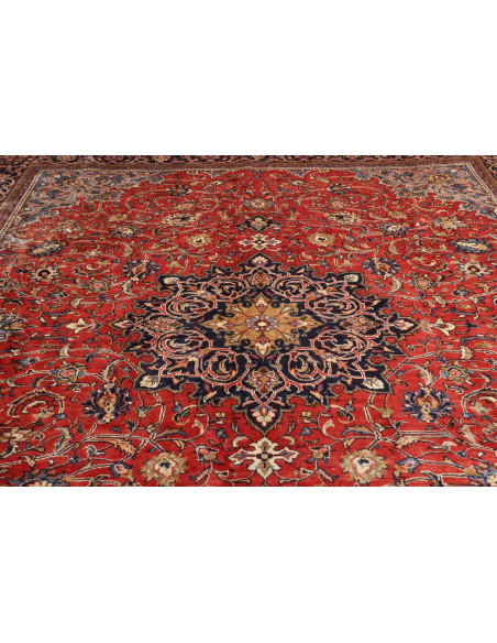 Hand Made Rug Sarough Persia 300x396 Red Blue