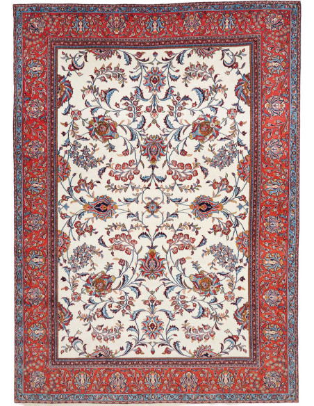 Tappeto Originale Sarough Persia 250x348 Rosso