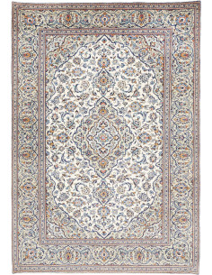 Tappeto Originale Kashan Persia 200x288 Crema B