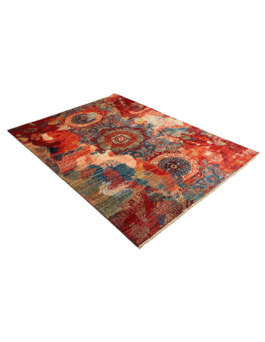 Hand Made Rug Vintage Erased Pakistan 148x203 R