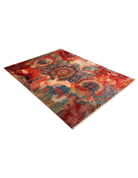 Hand Made Rug Vintage Erased Pakistan 148x203 R