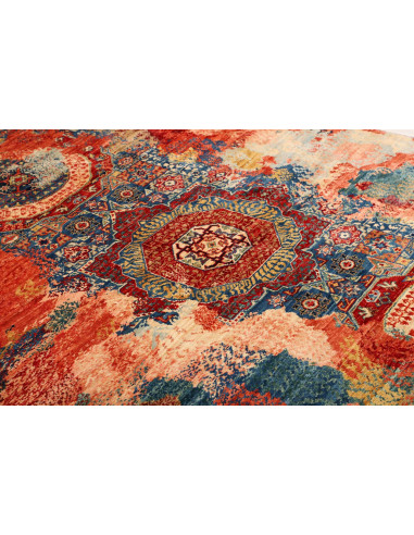 Hand Made Rug Vintage Erased Pakistan 148x203 R