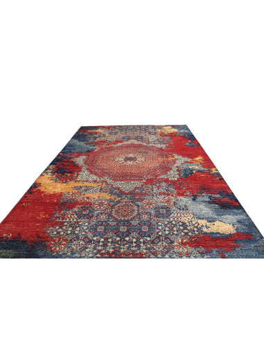Hand Made Rug Vintage Erased Pakistan 267x355 R