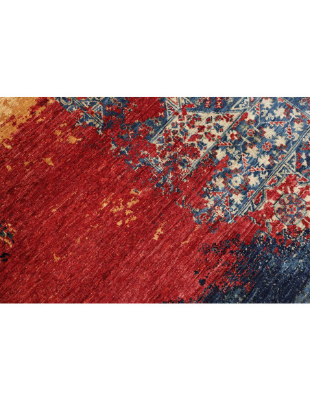 Hand Made Rug Vintage Erased Pakistan 267x355 R