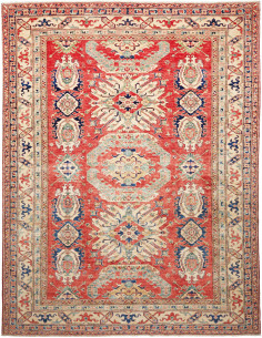 Hand Made Rug Kazak Fine Pakistan 243x308 Terra