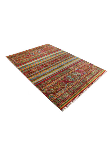 Hand Made Rug Rubin Pakistan 170x237 Multicolor