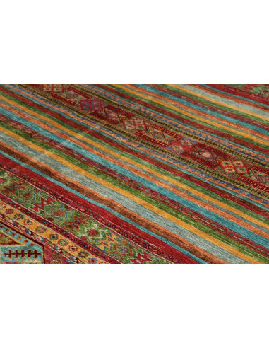 Hand Made Rug Rubin Pakistan 170x237 Multicolor