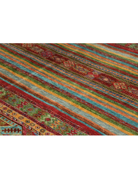 Hand Made Rug Rubin Pakistan 170x237 Multicolor
