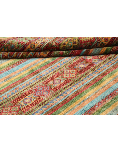 Hand Made Rug Rubin Pakistan 170x237 Multicolor