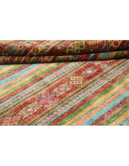 Hand Made Rug Rubin Pakistan 170x237 Multicolor