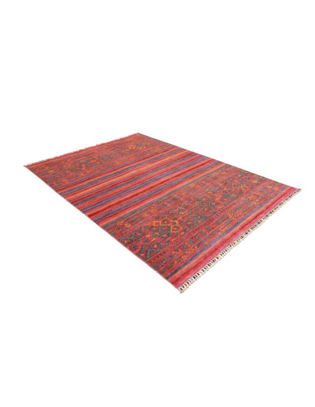 Hand Made Rug Rubin Pakistan 171x239 Red Blue