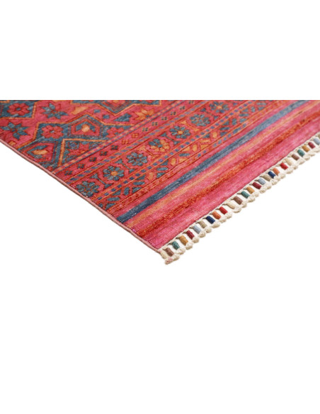 Hand Made Rug Rubin Pakistan 171x239 Red Blue