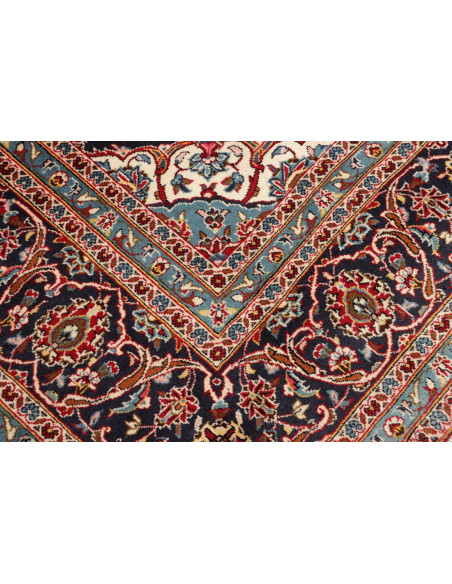 Hand Made Rug Ardakan Persia 242x375 Red Blue