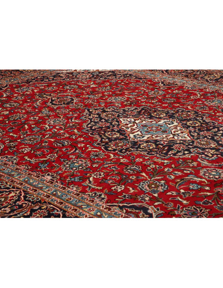 Hand Made Rug Ardakan Persia 242x375 Red Blue