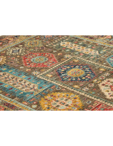 Hand Made Rug Tribal Pakistan 125x179 Brown Mul