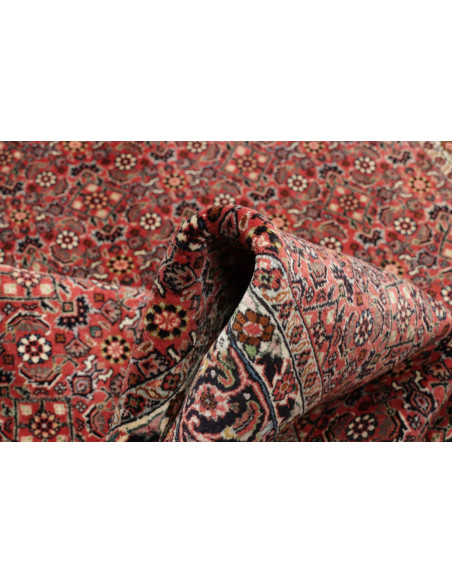 Tappeto Bidjar Persia rosso grigio 130x205