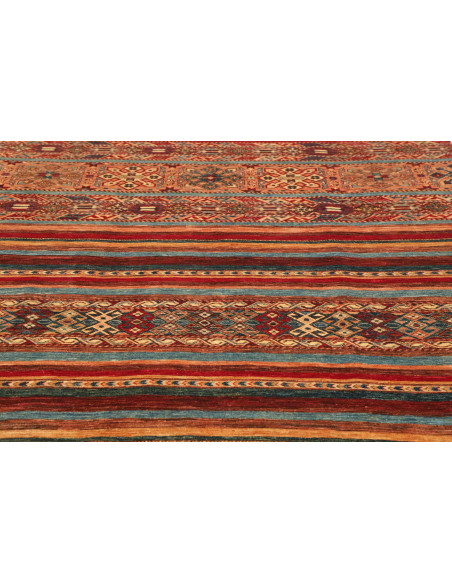 Hand Made Rug Samarkand Pakistan 205x290 Red Be