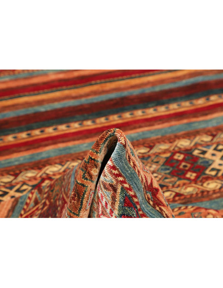 Hand Made Rug Samarkand Pakistan 205x290 Red Be