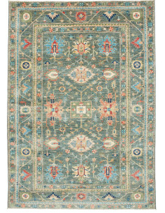 Hand Made Rug Kazak Fine Pakistan 169x237 Sage