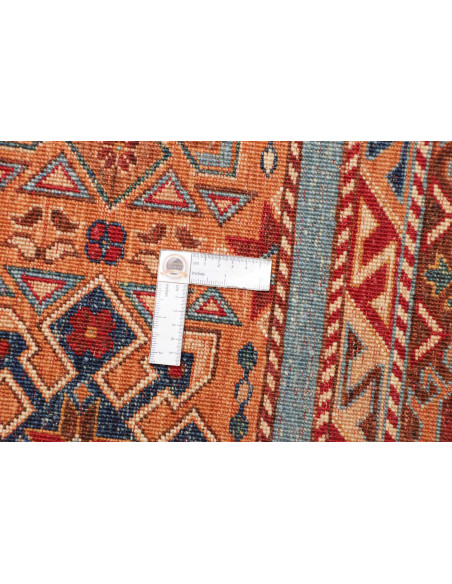 Hand Made Rug Samarkand Pakistan 205x290 Red Be