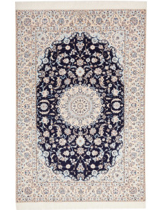 Hand Made Rug Nain 6la Persia 155x232 Dark Blue