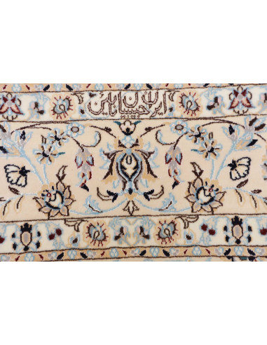 Tappeto Originale Nain 6la Persia 155x232 Blu S