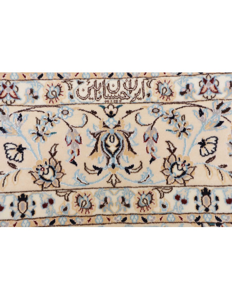 Tappeto Originale Nain 6la Persia 155x232 Blu S
