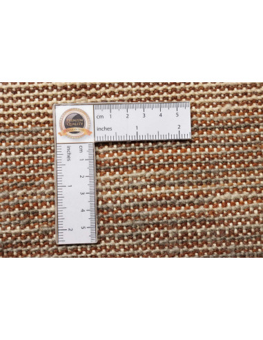Hand Made Rug Berber Pakistan 192x301 Brown Bei