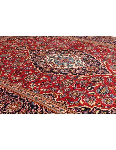 Hand Made Rug Ardakan Persia 240x346 Red Blue