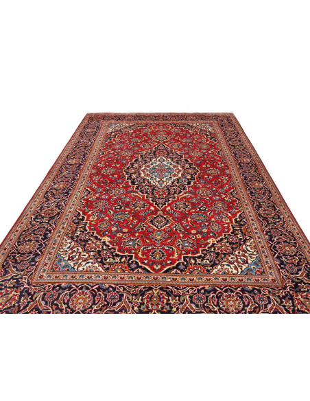 Hand Made Rug Ardakan Persia 240x365 Red Blue