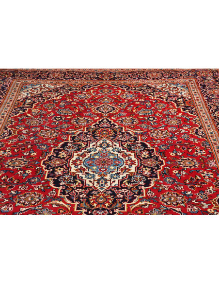 Hand Made Rug Ardakan Persia 240x365 Red Blue