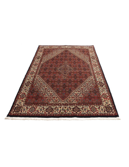 Rug Bidjar Persia grey yellow 144x202