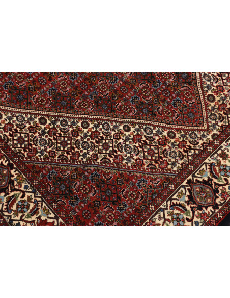 Rug Bidjar Persia grey yellow 144x202