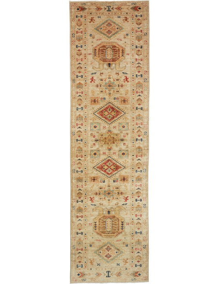 Kazak Fine 81x305 Cm Kazak Fine Pakistan Hand-carded Wool
