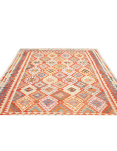 Hand Made Rug Kilim Afghanistan 247x335 Orange 2