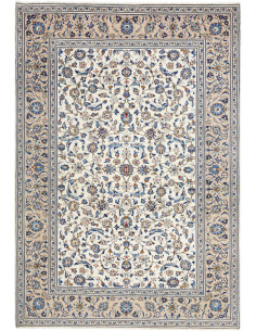 Tappeto Originale Kashan Persia 200x285 Bianco