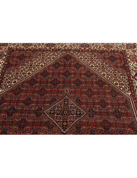 Rug Bidjar Persia grey yellow 144x202