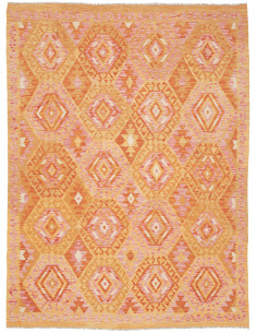 Hand Made Rug Kilim Afghanistan 172x230 Orange