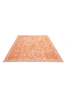 Hand Made Rug Kilim Afghanistan 173x230 Orange 2