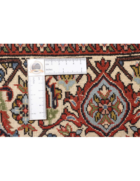 Rug Bidjar Persia grey yellow 144x202