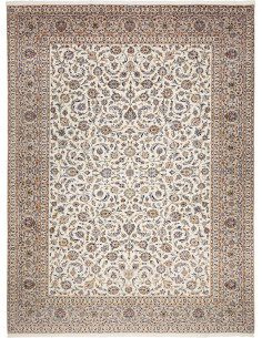 Tappeto Originale Kashan Persia 310x408 Crema B